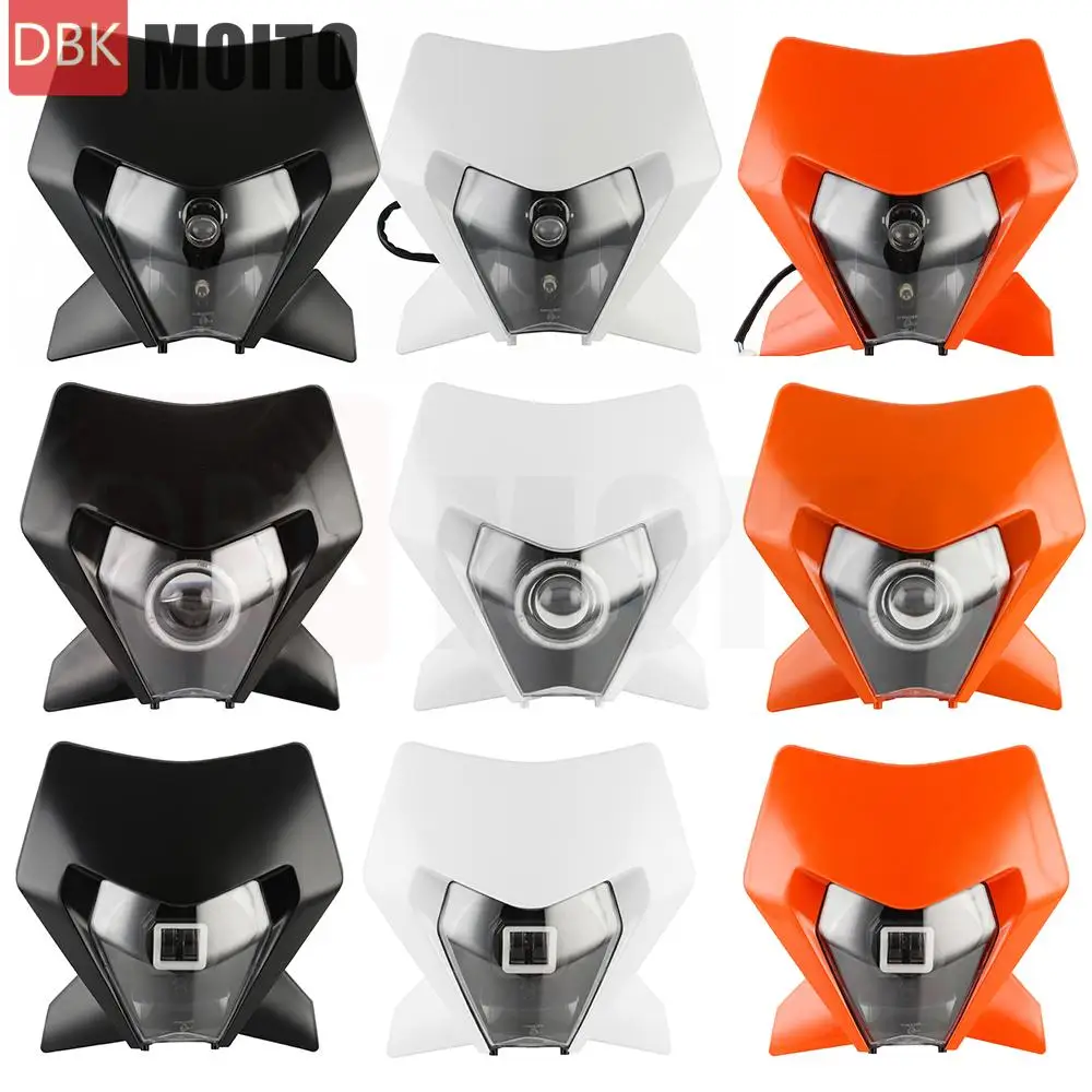 Motorcycle Headlamp Headlight Assembly For EXC EXC-F XC-W XCF-W XW-F 150 250 300 450 500 Dirt Bike Enduro Headlight