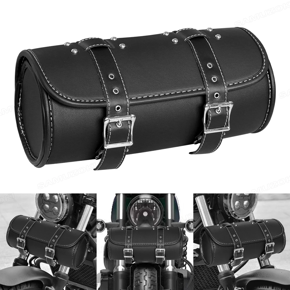 

Высококачественный универсальный комплект инструментов для электромотоцикла из искусственной кожи, сумка для передней вилки для Harley Suzuki Kawasaki CMX500 для Honda Yamaha