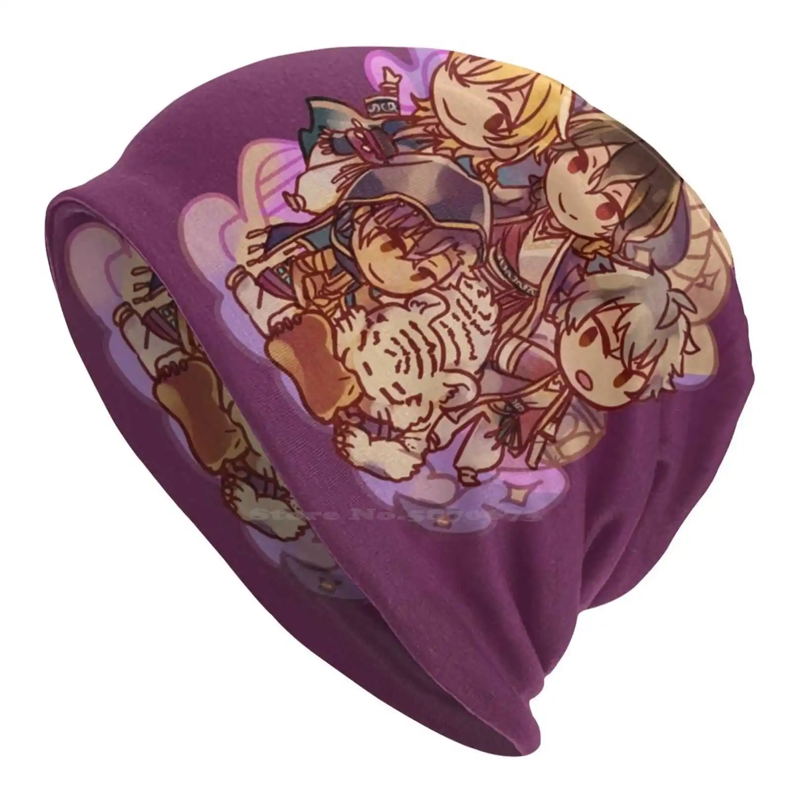 Enstars Undead 1001 Nights Knitted Hat Warm Beanie Outdoor Caps Ensemble Stars Undead Sakuma Kaoru Hakaze Koga Oogami Adonis