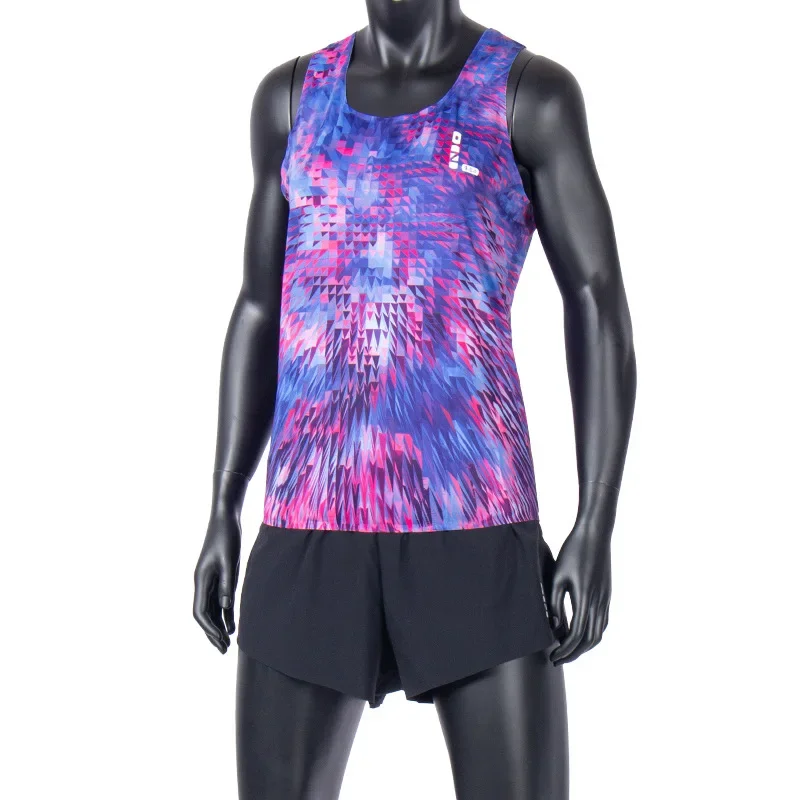 

Doodle Colour-blocking Men Tank Top Fashion Breathable Gym Tee Man Casual O-neck Sleeveless Shirt Summer Quick Dry Fitness Vests