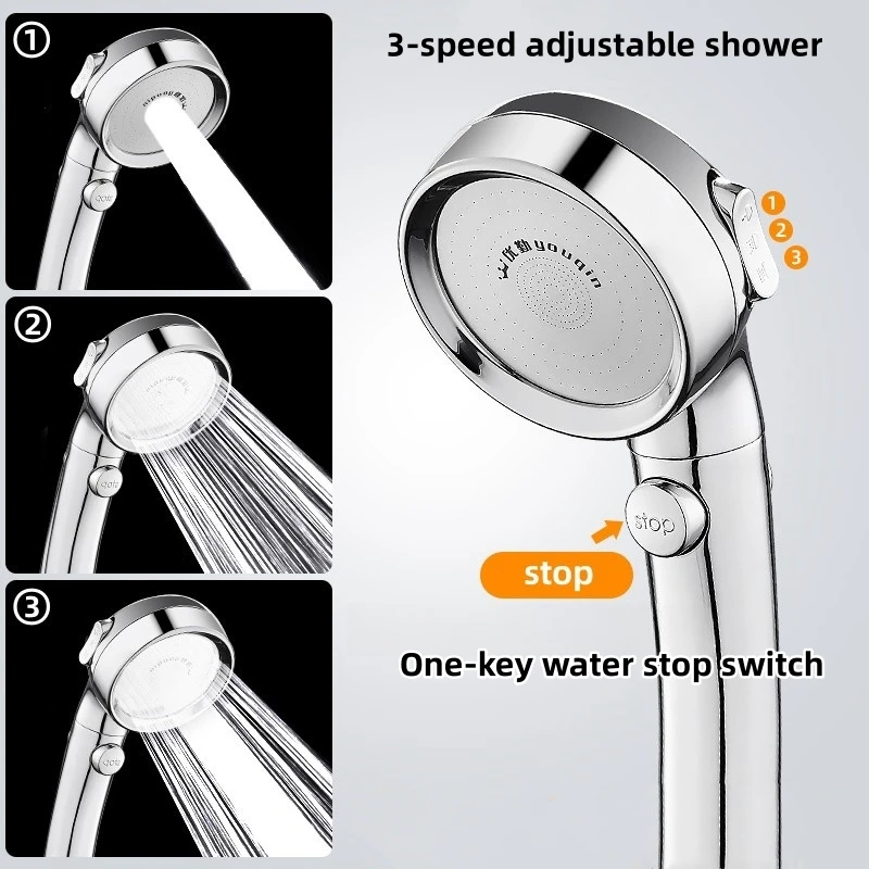 Douche simple mobile portable Équipement de douche domestique Bain de camping en plein air Pompe à eau électrique 90W Moteur sans balais en cuivre