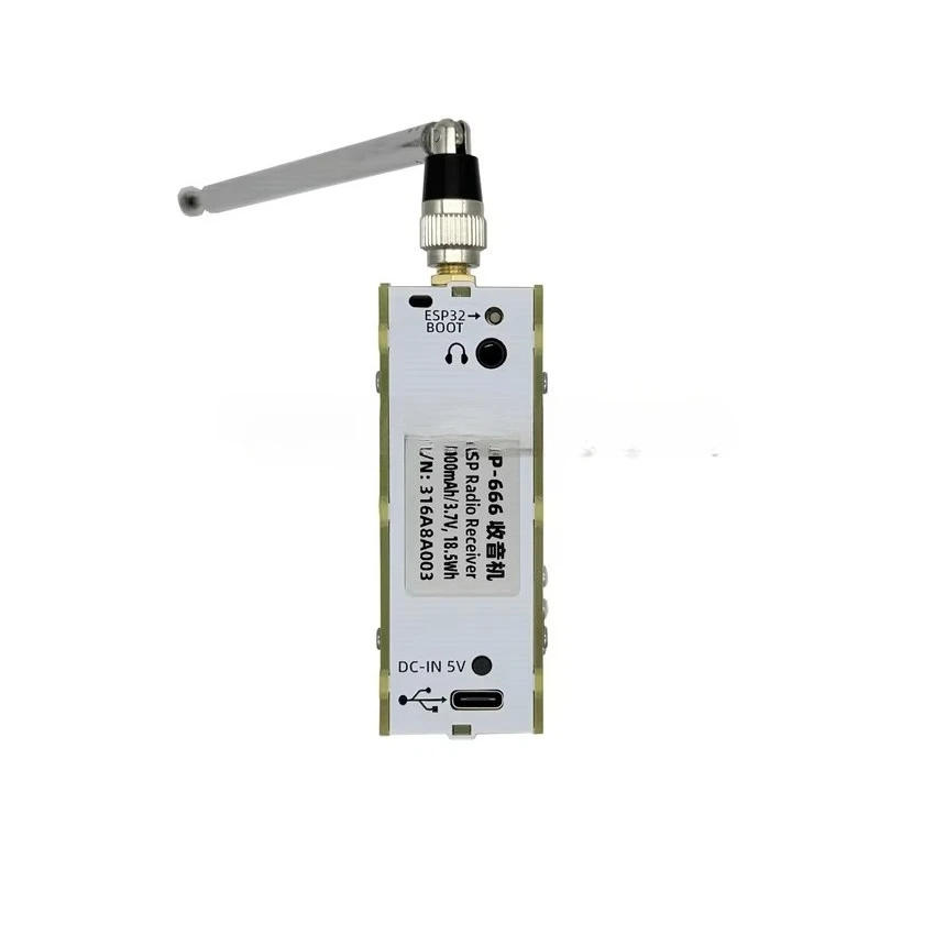 Applicable to TEF6686 DSP Radio DP-666 High Sensitivity Full Band FM AM FM Shortwave 2.8-inch 320x240 Resolution 3.7V/5000mAh