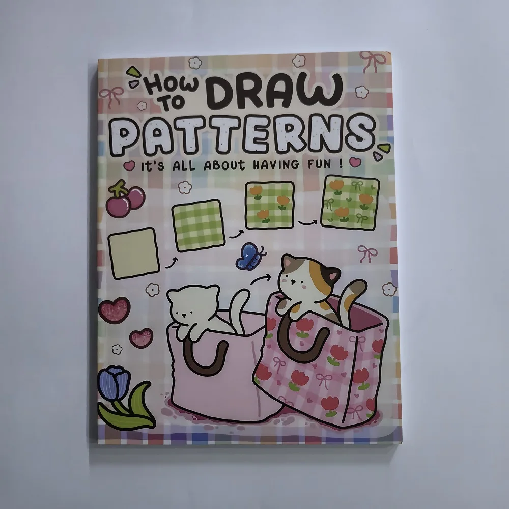 Coloring Book for Adults/Kids - How to Draw Patterns: Easy and Fun Step-by-Step Guide for Unique Creations,Cultivate imagination