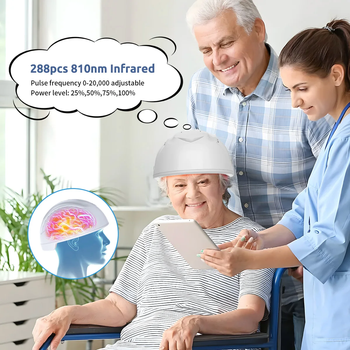 

Suyzeko PBM Brain Wellness Helmet Cognitive Support & Neural Vitality Photobiomodulation Device