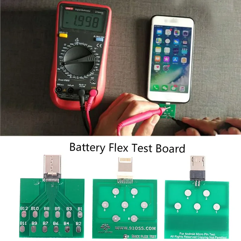 Micro USB Dock Flex Test Board für Telefon Android Phone U2 Micro USB 8 Pin Typ-C