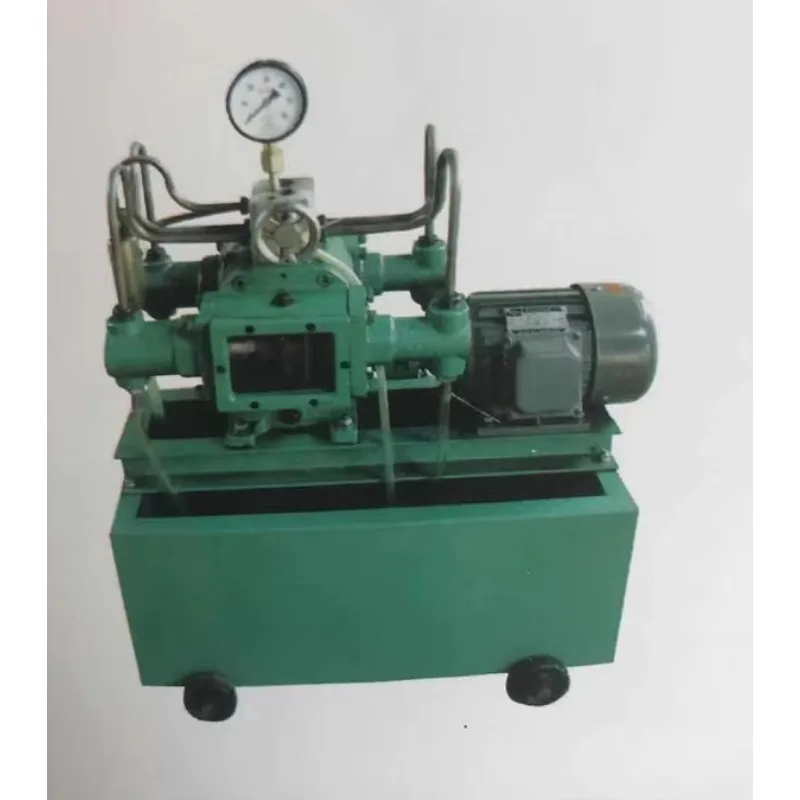 

Valve Pipeline Automatic Control Electric Pressure Test Pump Pressure Vessel Test Pump Chemical Plant Boiler Test Pump