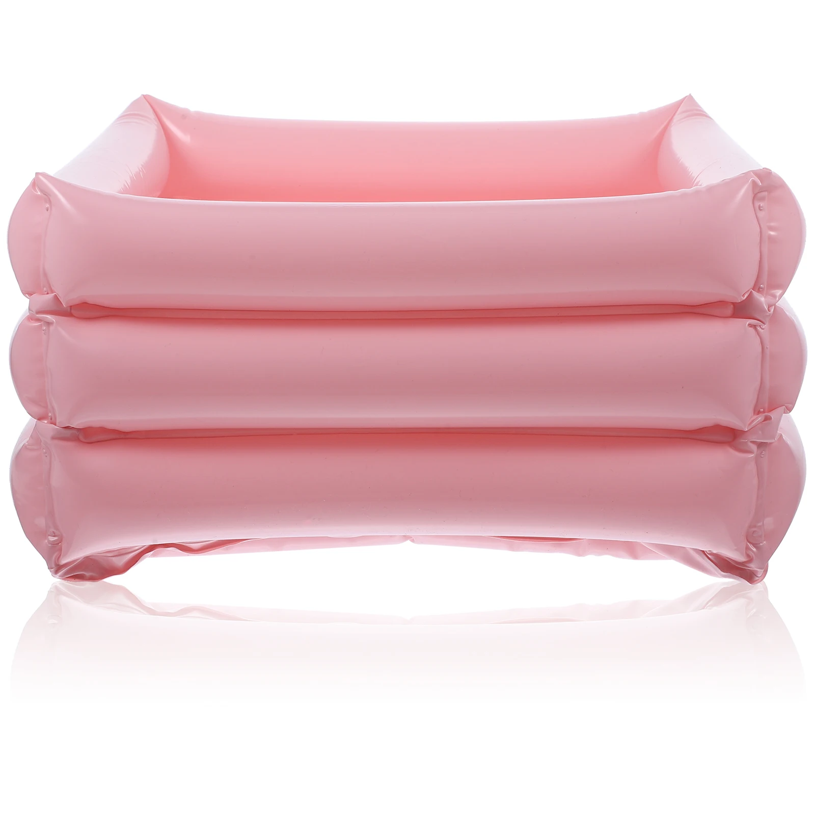 

Inflatable Footbath Basin Foldable Bucket PVC Cleaning Container Travel Outdoor Portable Body Washing Safe EcoFriendly