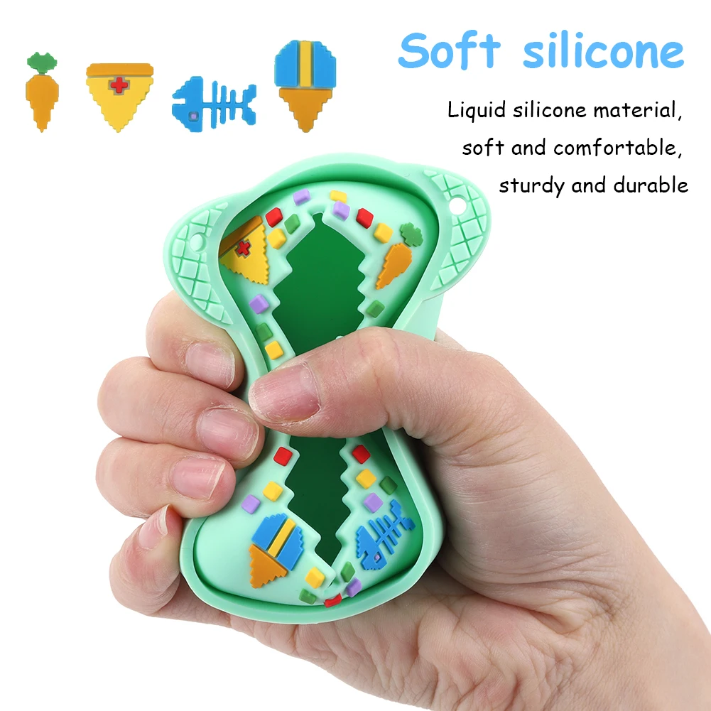 Silicone Cover for Digital Pet Interactive Virtual Pets Shockproof Carrying Case with Lanyard Protective Cover Accessories
