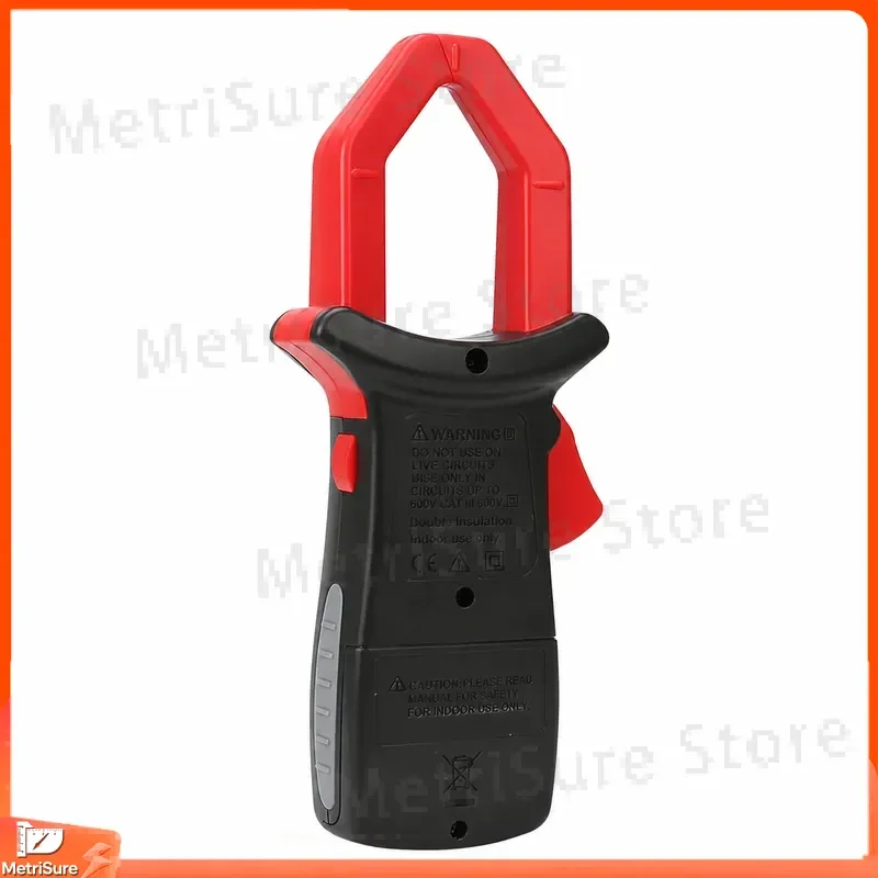 Digital Clamp Meter AC DC Current Voltage Resistance Tester Multifunction True RMS Auto Range Backlit LCD for