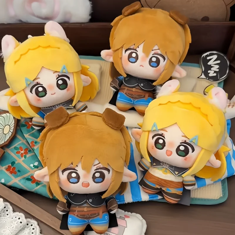 The Legend Of Zelda Link 10cm Printed Nunu Body Cotton Plush Doll Anime Collectible For Game Fans Home Decor In Stock