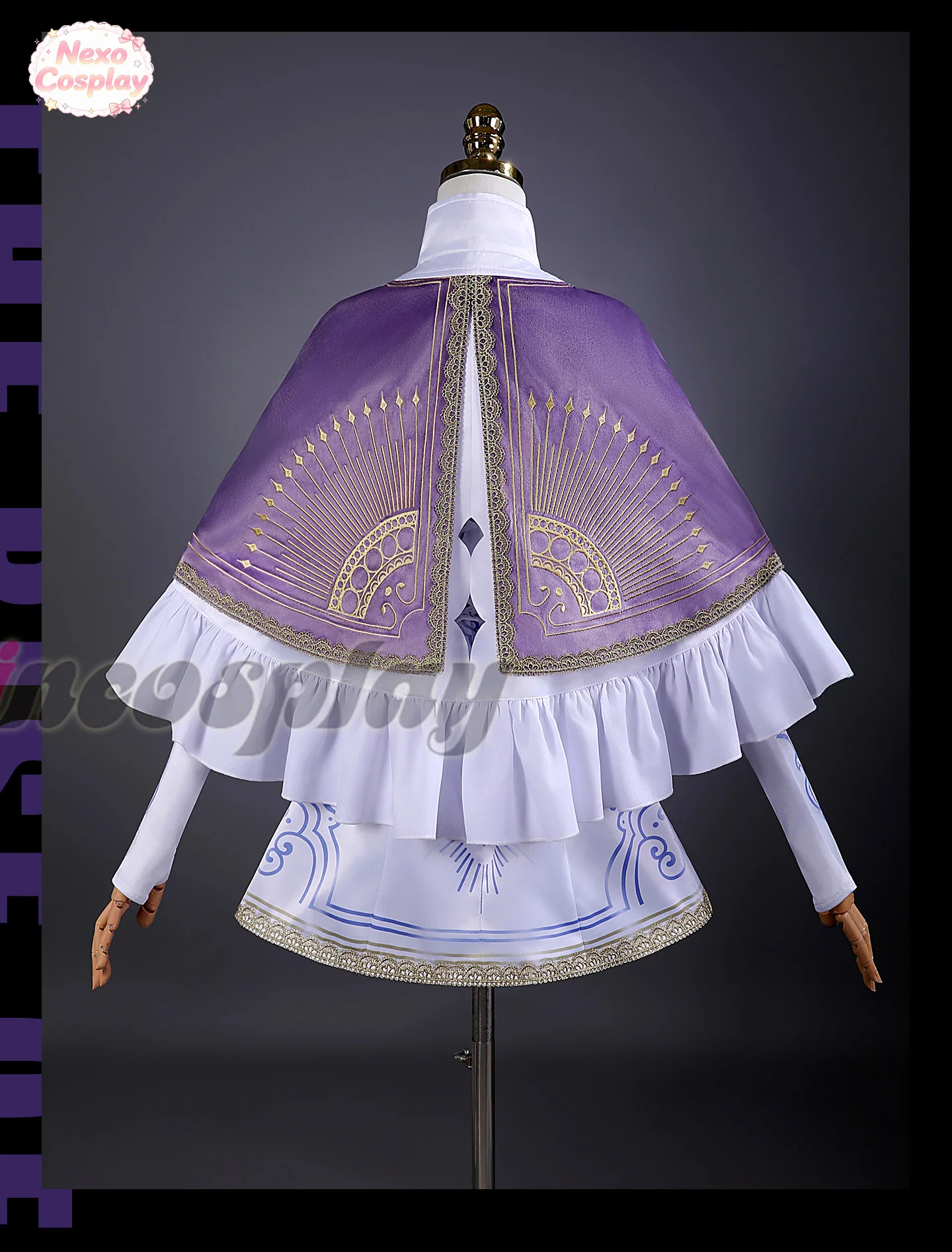 Street Fighter 6 Ingrid Cosplay Costume Game anime role-playing women's clothing NexoCosplay view 3