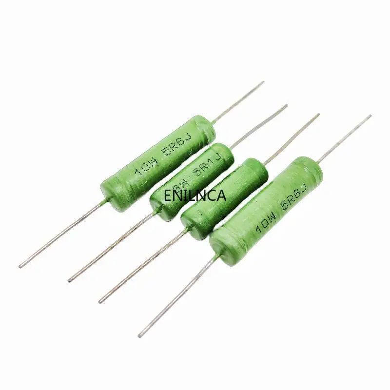 5PCS RX21 6W 10W Rezystancja drutu 5%0.1R 0.5R 1R 4.7R 10R 18R 20R 22R 24R 27R 30R 33R 36R 47R 100R 220R 470R 1K 10K 12K 15K
