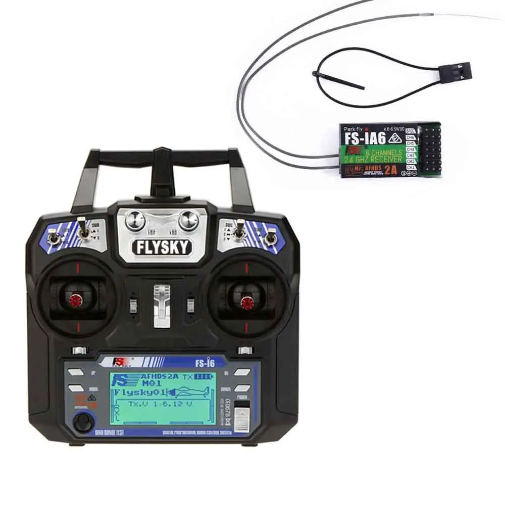 Flysky FS I6 FS-i6 2.4G 6ch RC الارسال تحكم FS iA6 iA6B استقبال ل RC قارب هليكوبتر الطائرة بدون طيار كوادكوبتر شراعية أجزاء
