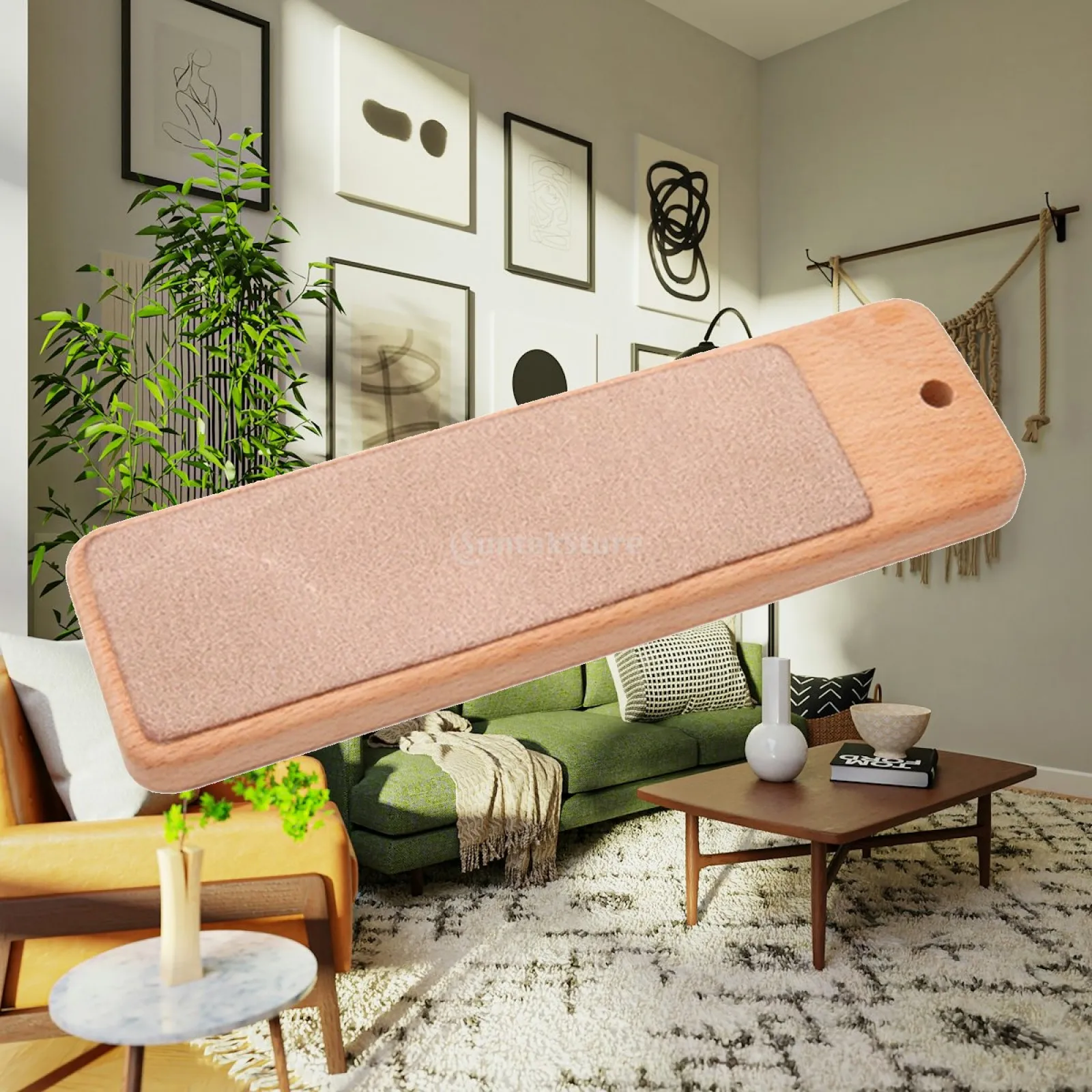 Replacement Sharpening Board Sander PU Leather Knife Polishing Strop for Woodworking and Home Kitchen