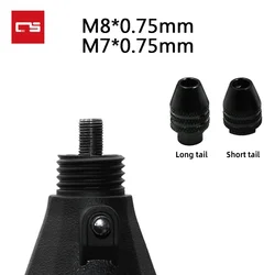 Mini Keyless Drill Chuck 7/8 0.75mm Self-Tighten Electric Drill Bits Collet Fixture Tools 1/4