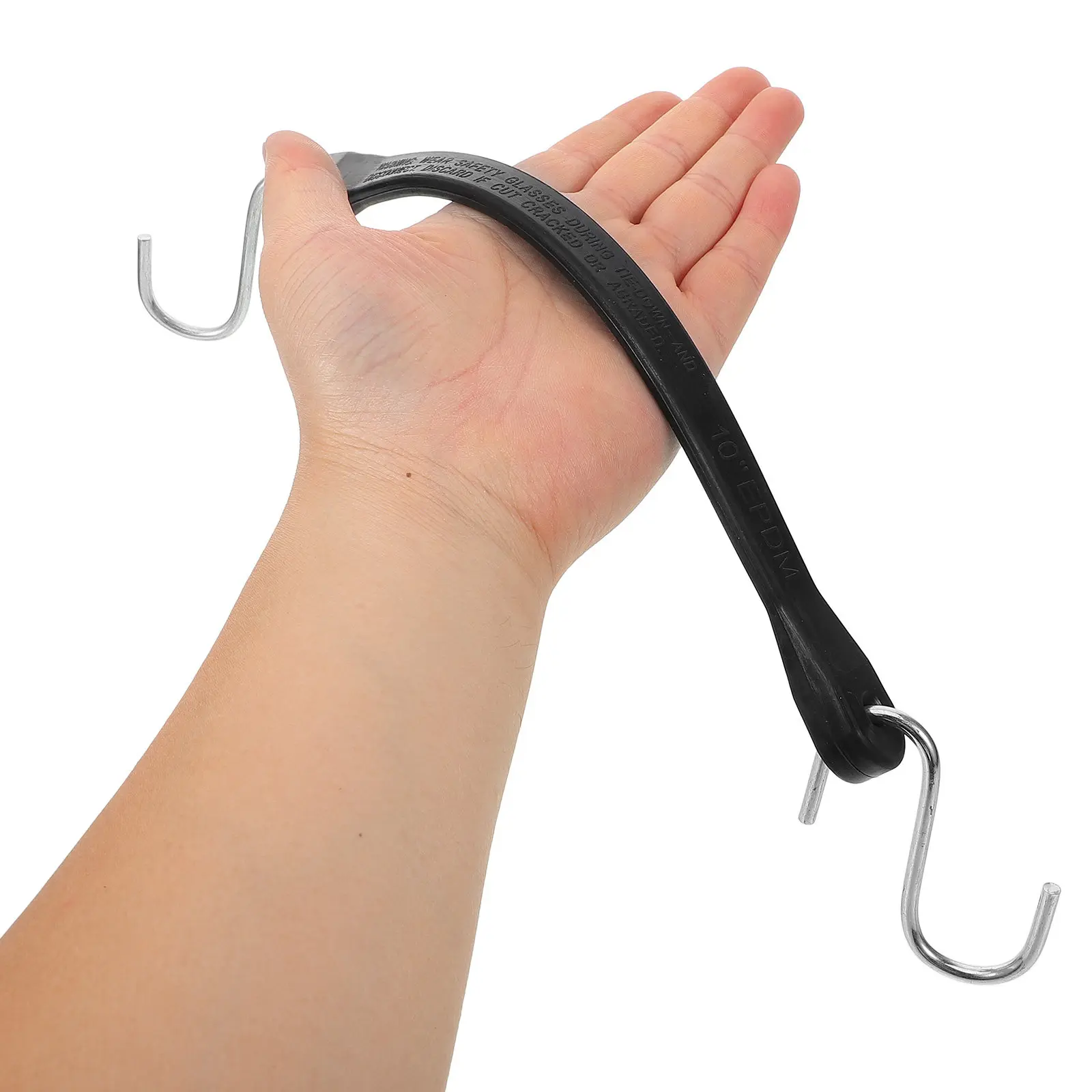 

10Pcs Adjustable Rubber Luggage Strap Heavy Duty Tie Outdoor Travel Suitcase Connector Belt Hook Fixing Elastic Bands Hook