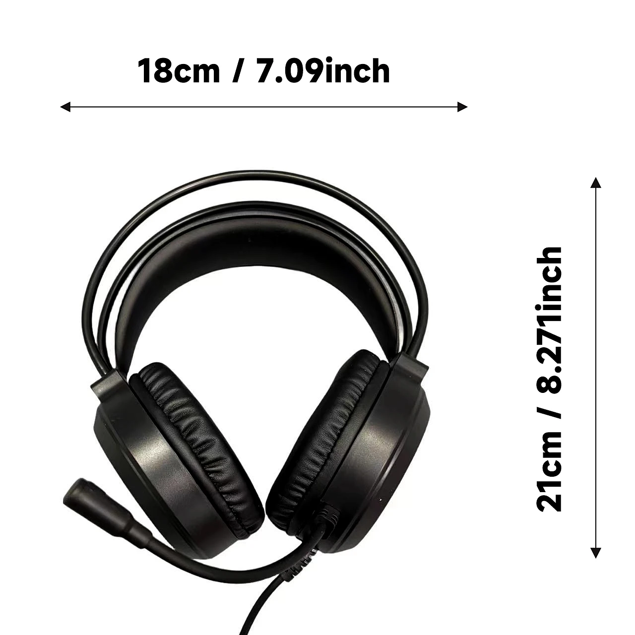 يحتوي H85 على سماعات رأس سلكية للألعاب والكمبيوتر والموسيقى تناسب الدورات عبر الإنترنت والمؤتمرات وأعياد الميلاد. يعمل مع PS4/PS5/Xbox/Switch/