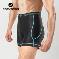 ROCKBROS Cycling Underwear Breathable High Elastic Cycling Underpants Anti-slip Comfortable Sponge Pad Shorts Men Cycling Shorts