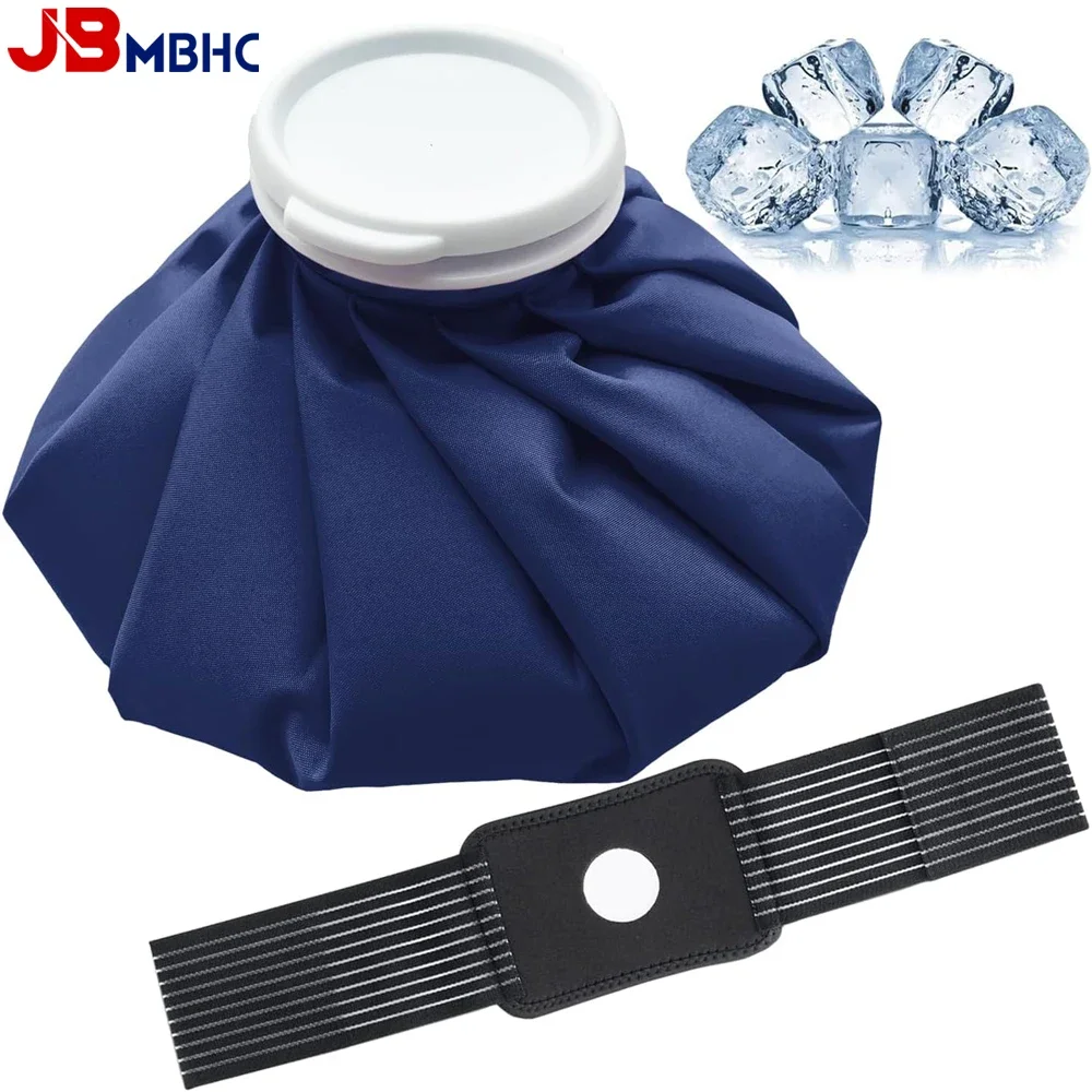 Cloth Ice Pack Household Folding Ice Pack Thickening Leakproof Hot Water Bag Ice Pack Physiotherapy Bag for Injury Pain Relief