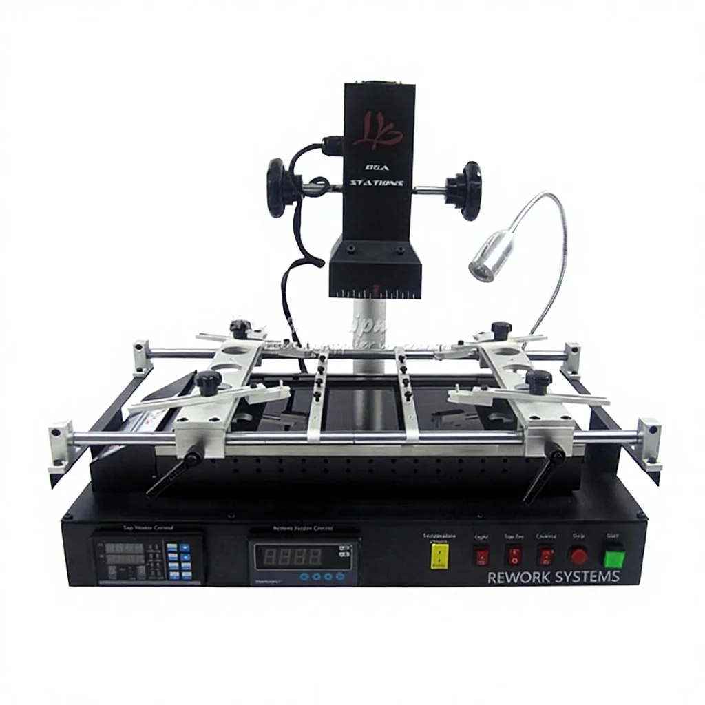 LY New BGA Rework Station IR8500 Infrared Soldering Station for PCB Motherboard SMD SMT Repair Reballing Plug Powered AC