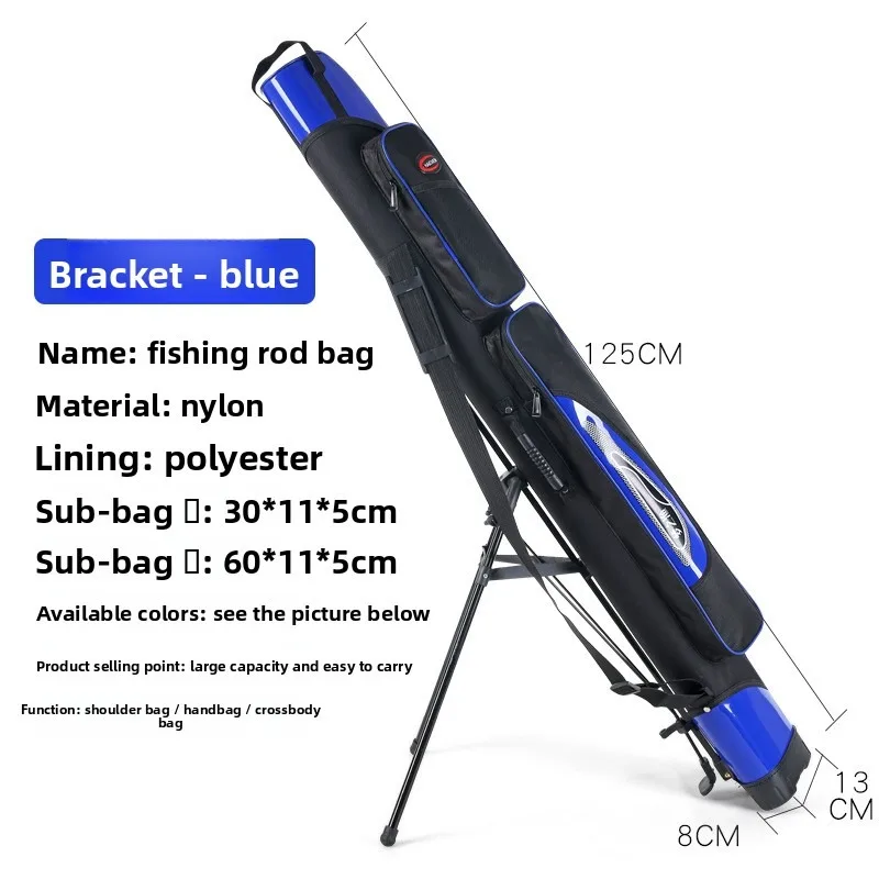 Hard Shell Fishing Rod Case Waterproof Single Layer Thick Fishing Bags Tackle Bag Fishing Rod Case Fishing Tackle Bag
