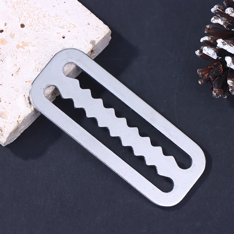 Stainless Steel Diving Weight Belt Retainer Stopper Webbing Harness Slide Keeper Ring for Freediving &  Diving Gear