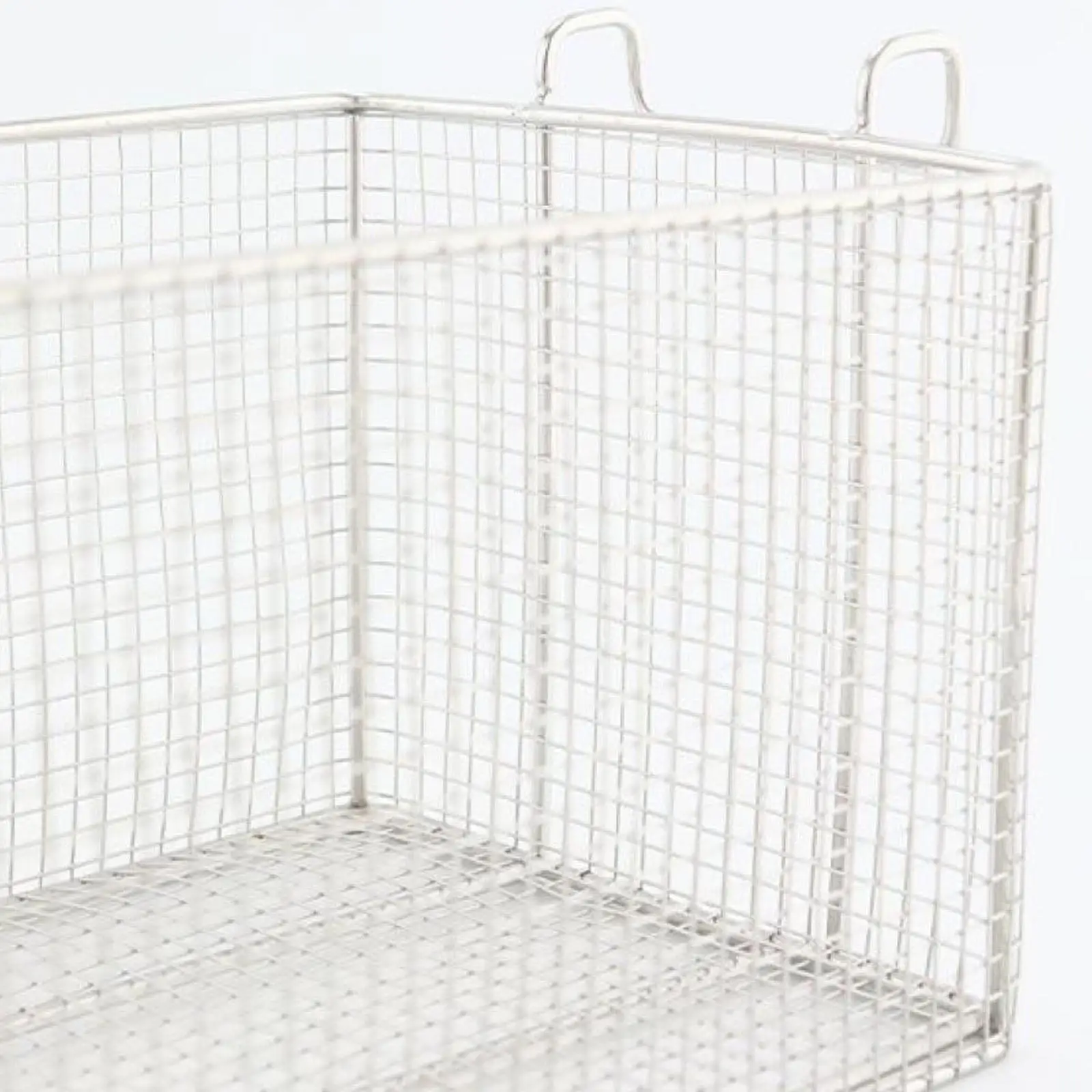 Deep Fry Basket Stainless Steel Mesh Strainer with Long Handle for Frying French Fries Onion Rings Chicken and Vegetables