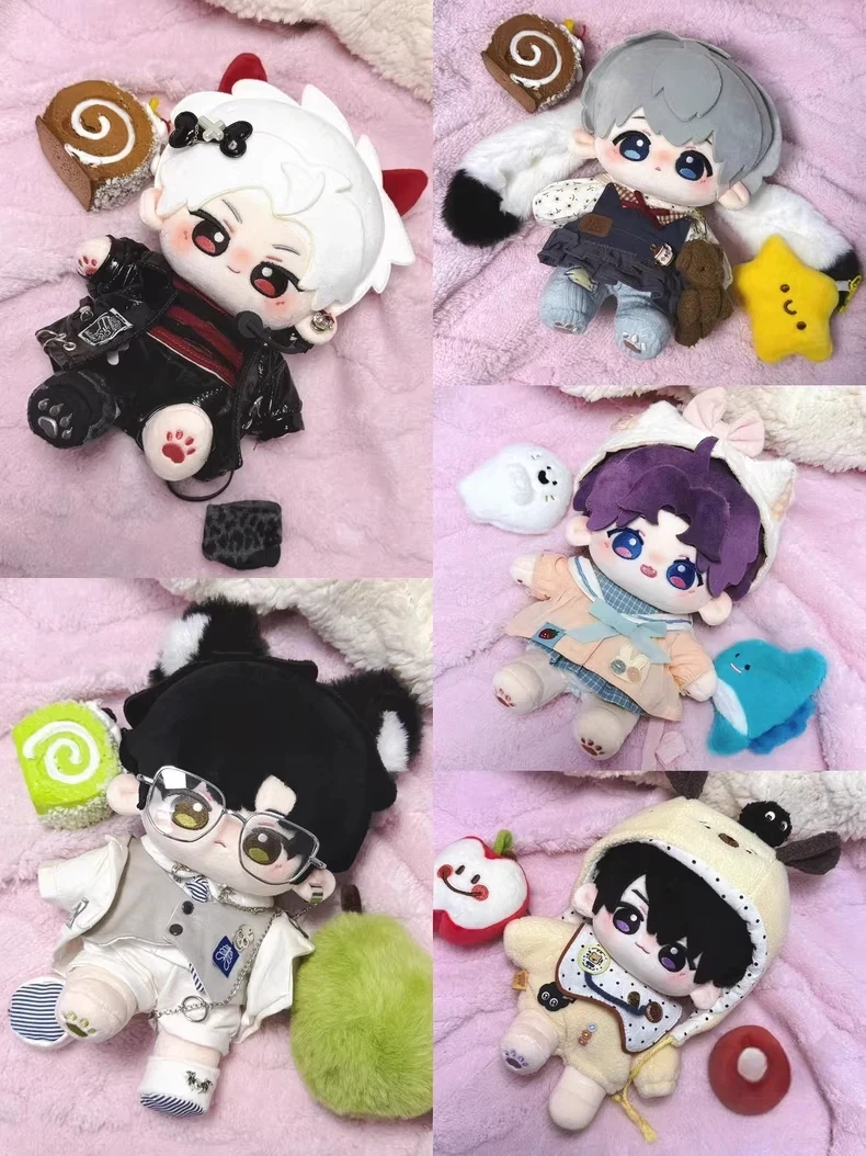 

In Stock 20cm Love And Deep Space Game Peripherals Rafayel Xavier Zayne Sylus Caleb Desktop Ornament Cute Fans Birthday Gift Toy