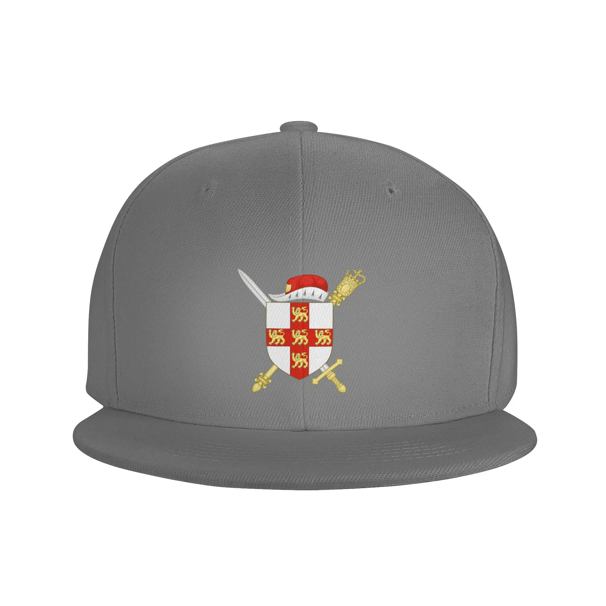 Fashion York City Coat of Arms Flat Brim Sun Hat  Shopping And Dating Luxury Cap