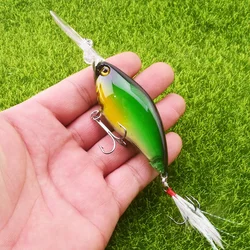 1 Pc Floating Crankbait Fishing Lure 11cm 18g Minnow Wobbler Surface Trolling Swimbait Artificial Hard Bait for Bass Pike Pesca