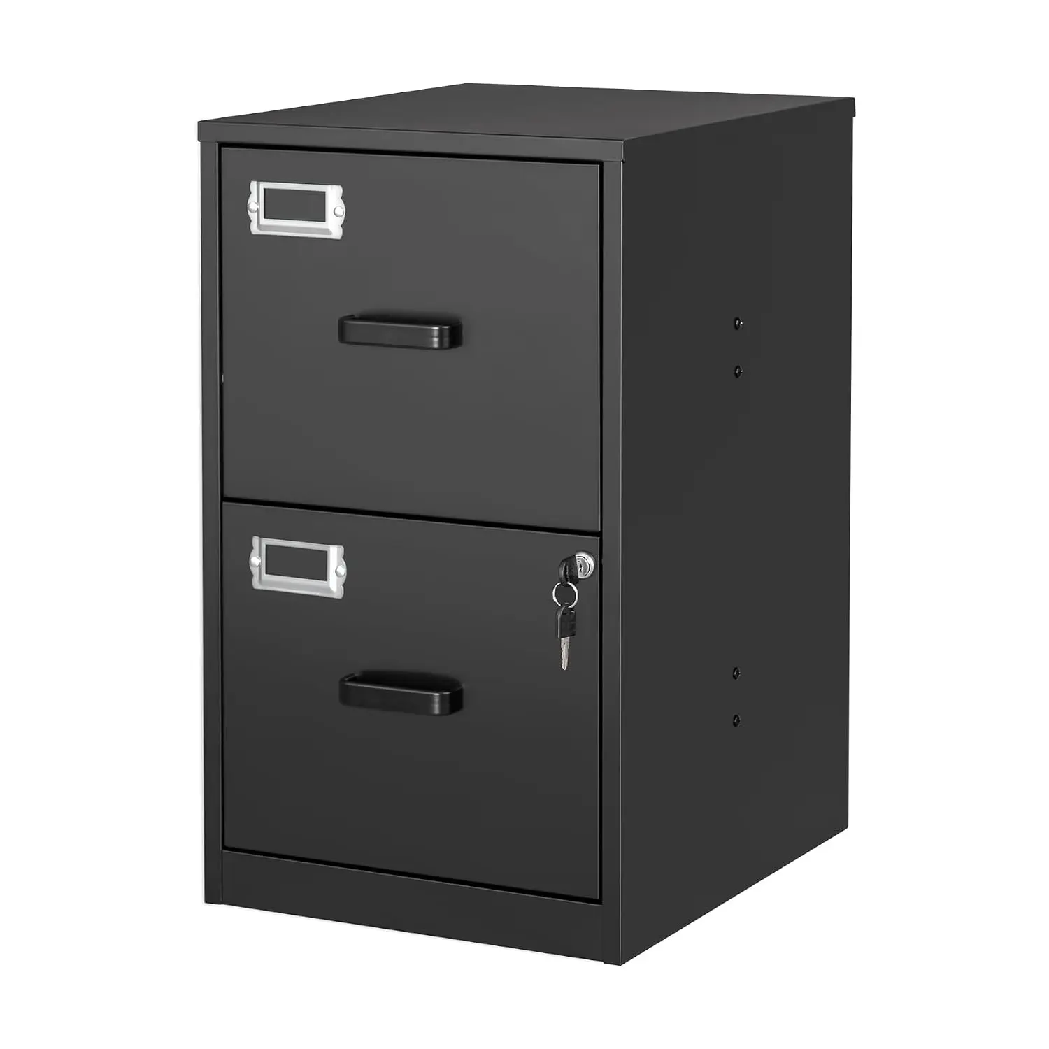 2 Drawer File Cabinet with Lock Vertical Filing Storage Cabinet Office Home Steel Vertical File Cabinets for Letter Size File Ca