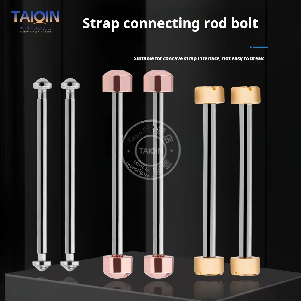 Suitable For most watches Refined steel Screw rod Rivet style Waterproof Stainless steel Metal Watchband Splicing head Attachmen