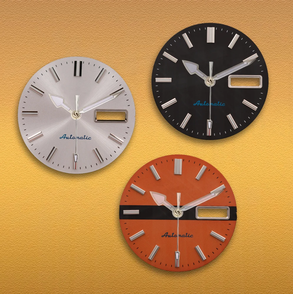 Luminous Dial Face - Tarcza SEI NH36 28.5mm Zielona Luminescencyjna