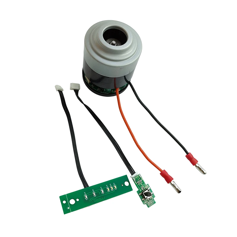 DC12V Brushless Motor 48W/96W/132W Three Speeds 3S 45mm BLDC Motor High Suction for Vacuum Cleaner Inflating an Air-Cushion Boat