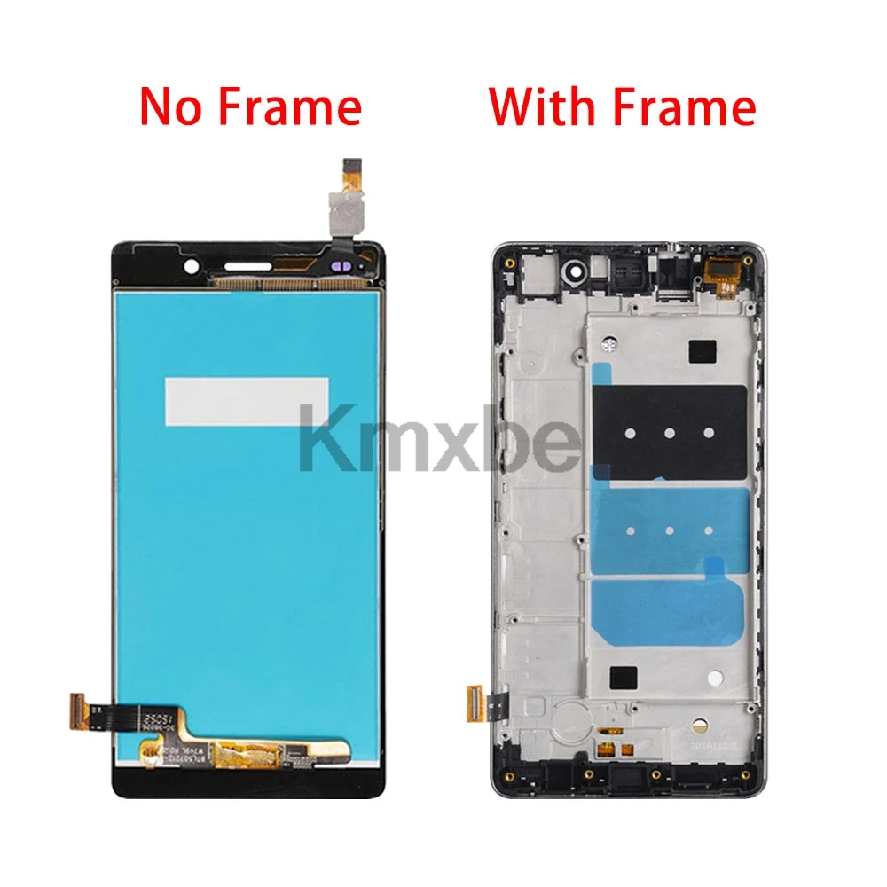 5.0 "LCD pour Huawei P8 Lite 2015 ALE-L21 ALE-L02 écran tactile numériseur assemblée remplacement avec cadre pour ALE-L23 LCD