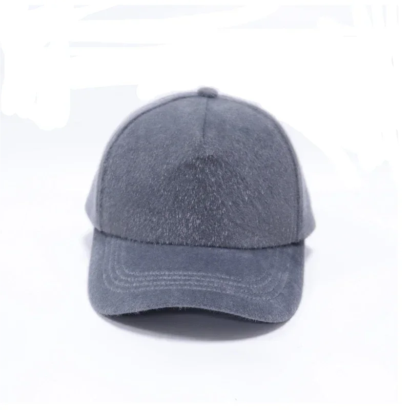 Fashion Suede Baseball Caps For Men Women Autumn Winter Solid Retro Snapback Hip Hop Hat Unisex Street Adjustable Sun Visor Caps