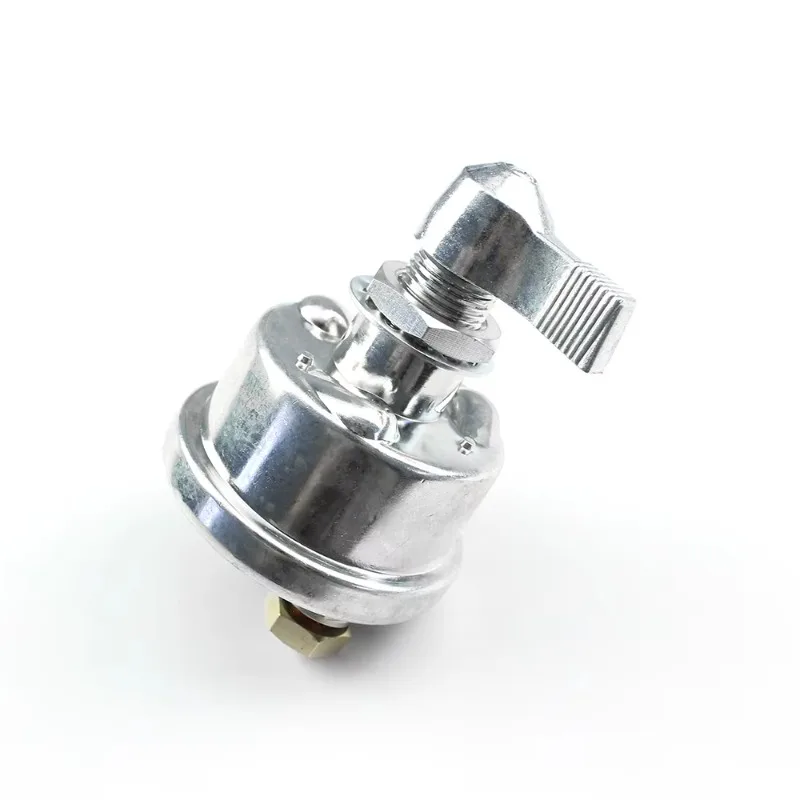 12VDC Car Metal Battery Disconnect Switch 200A Aluminum Alloy Battery Power Rotary Switch on OFF Car Battery Isolation Switch
