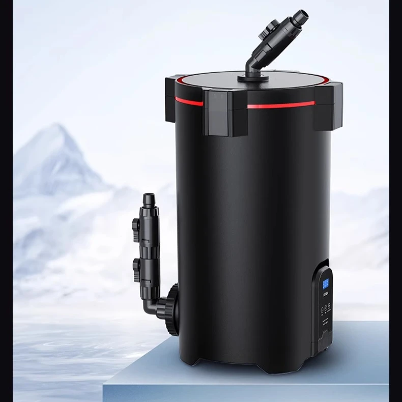

Filter barrel frequency conversion large capacity filter cartridge, Bluetooth intelligent control silent fish tank external