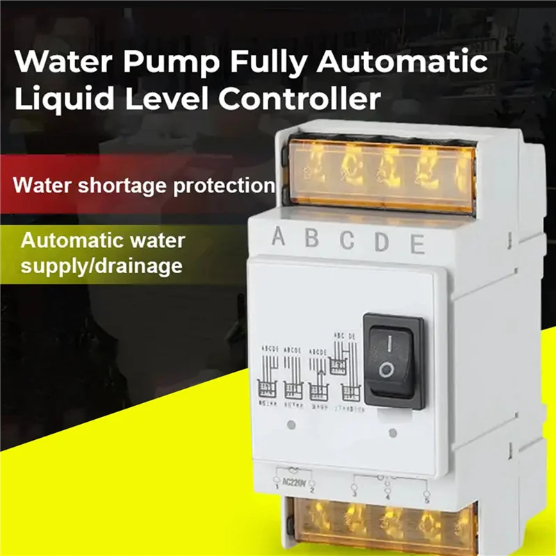 LBER 2X التلقائي بالكامل وحدة تحكم في المستوى المياه التبديل 25A 220 فولت خزان المياه مستشعر كشف مستوى السائل أ #2