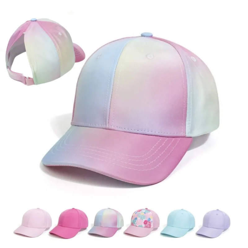 Fashion Kids Baseball Cap For Girls Boys Sun Hat Children Adjustable Travel Snapback Hats Baby Summer Sun Protection Peaked Caps