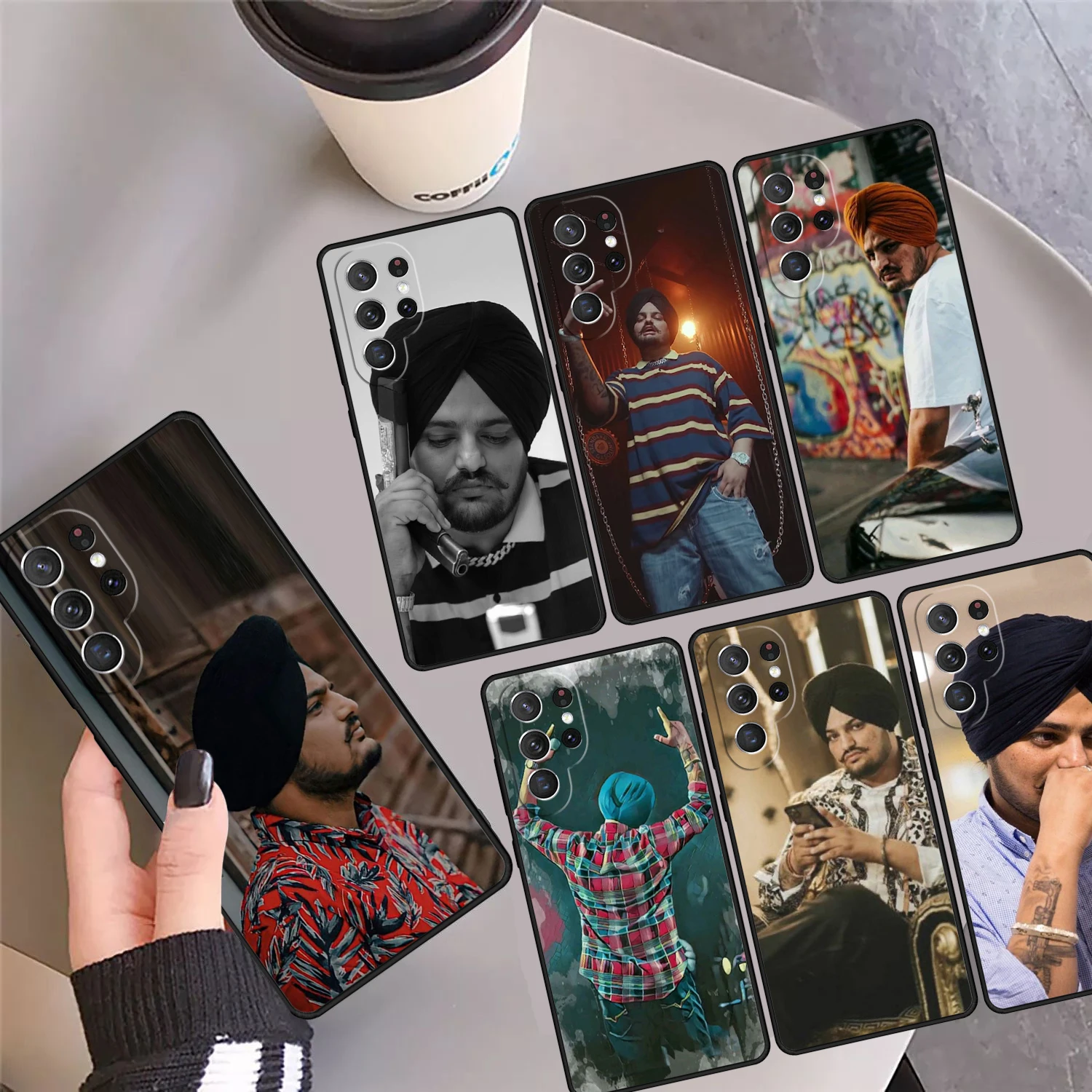 

Sidhu Moosewala популярный чехол для телефона Coque для Samsung Galaxy S24 S25 Ultra S23 S22 Plus S21 FE S20 Note 10 20 Pro