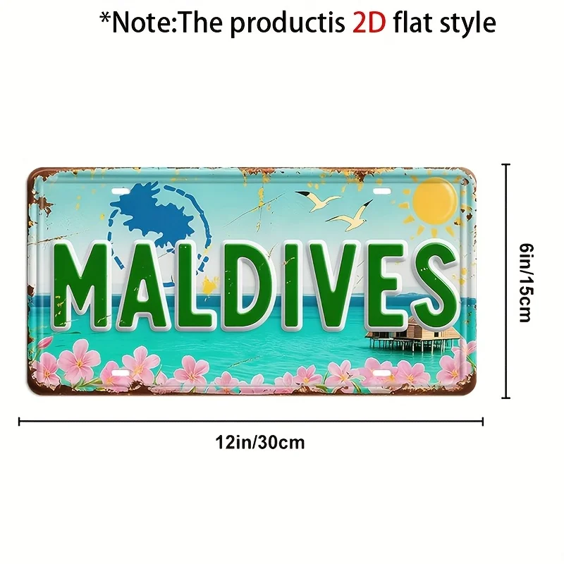 2D Flat, 1pc Vintage 