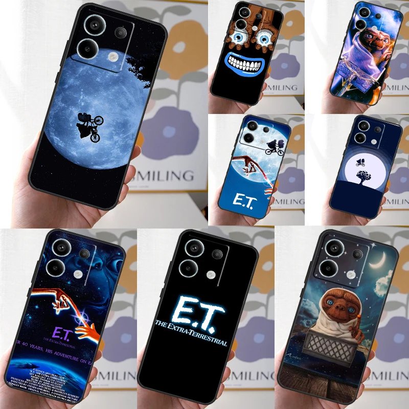 E.T. The Extra Terrestrial Movie Case For Xiaomi Redmi Note 11 9 10 12 13 Pro Plus 9S 10S 11S 12S Redmi 12 10C 9C 13C Cover