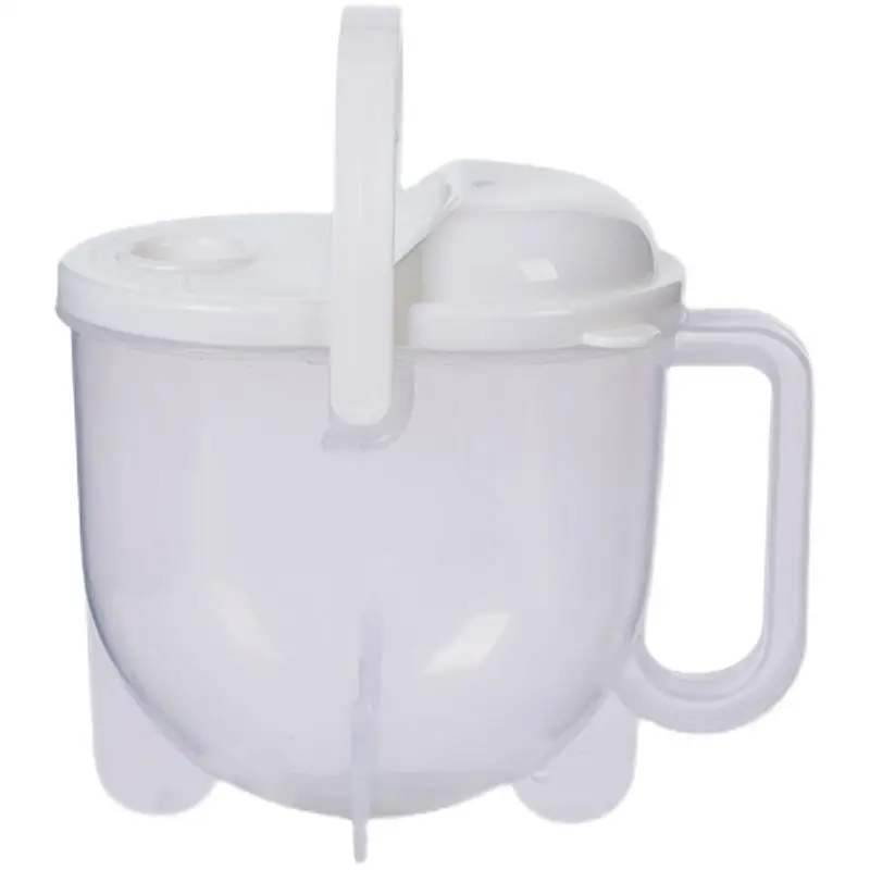 Multifunctional Kitchen Items For Grain Beans Rice Strainer With Handle , Rice Wash Strainer Bowl With Lid Convenient