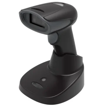 Wireless Handheld Code Scanner with Charging  Base Remote 2.4G Communication 1D 2D PDF417 Code Scanner Supermarket Cash Register