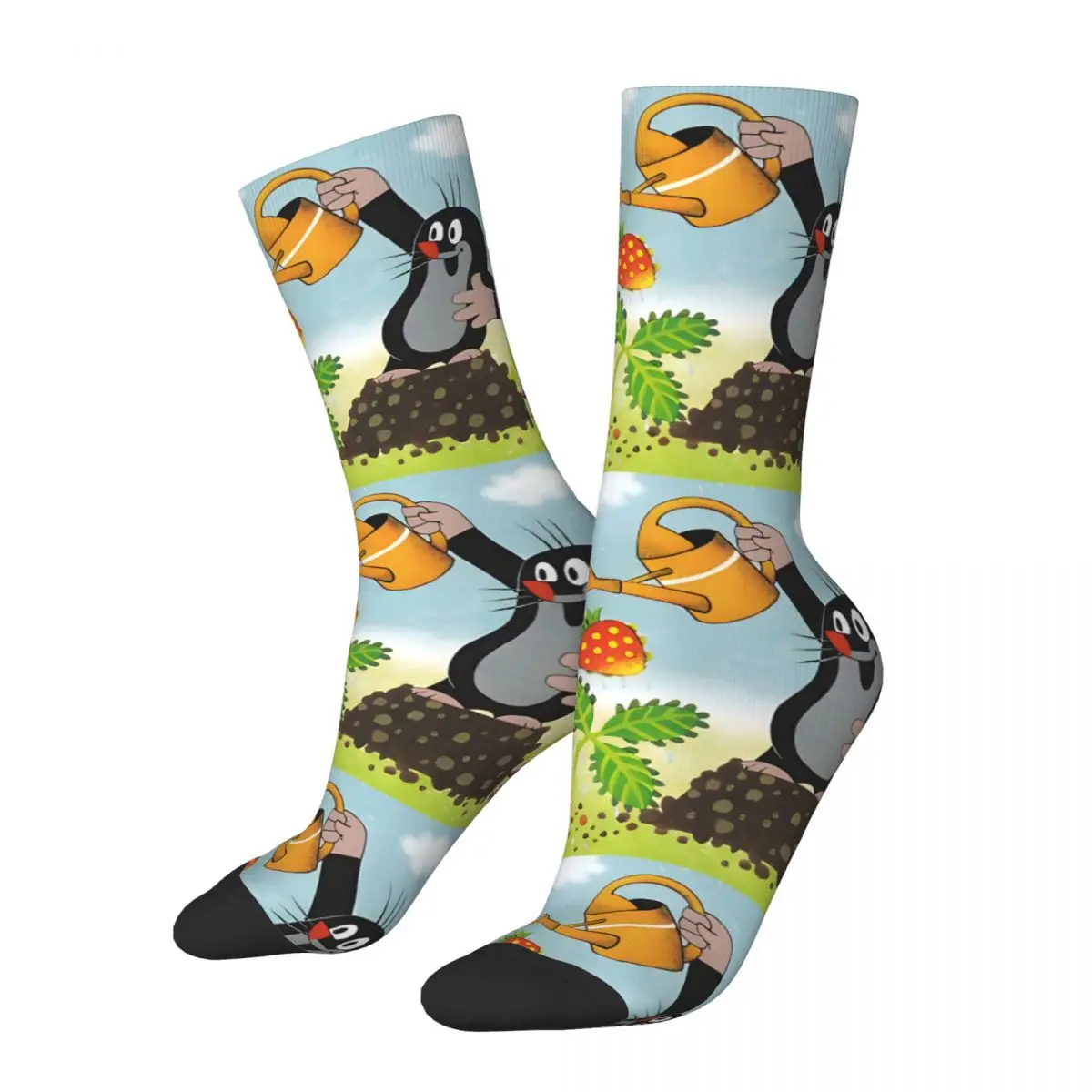 Krtek The Little Mole Kawaii Socks Sports Cartoon Pattern Socks