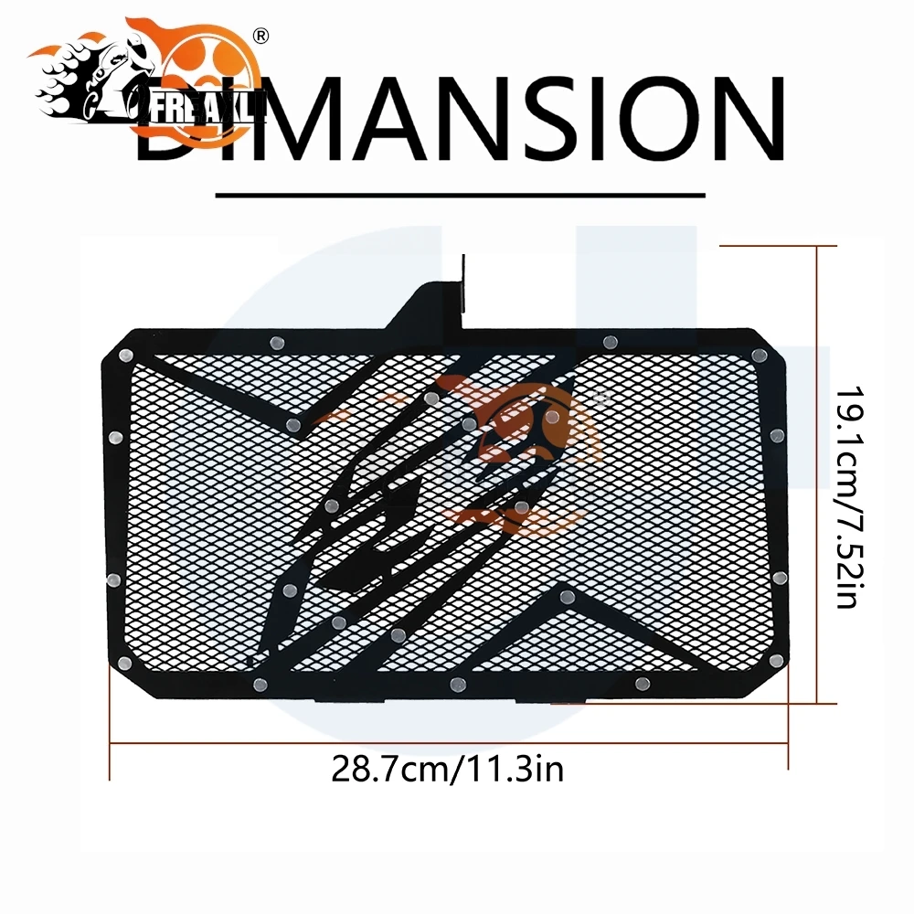

YZF R3 Motorcycle Radiator Guard Grille Protector Cover For Yamaha YZFR3 YZF-R3 2015 2016 2017 2018 2019 2020 2021 2022 2023