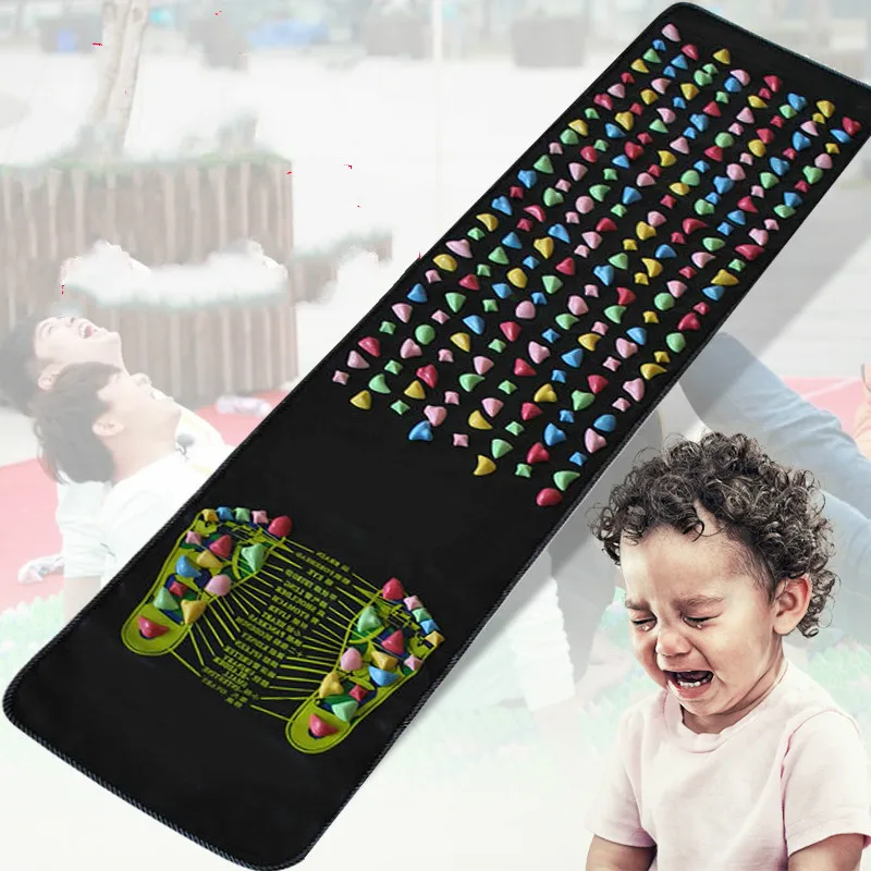 Simulation Cobblestone Foot Massage Mat Home Comfortable Foot Massage Cushion Gravel Road Massage Mat 35/70/120/140/175cm*35cm