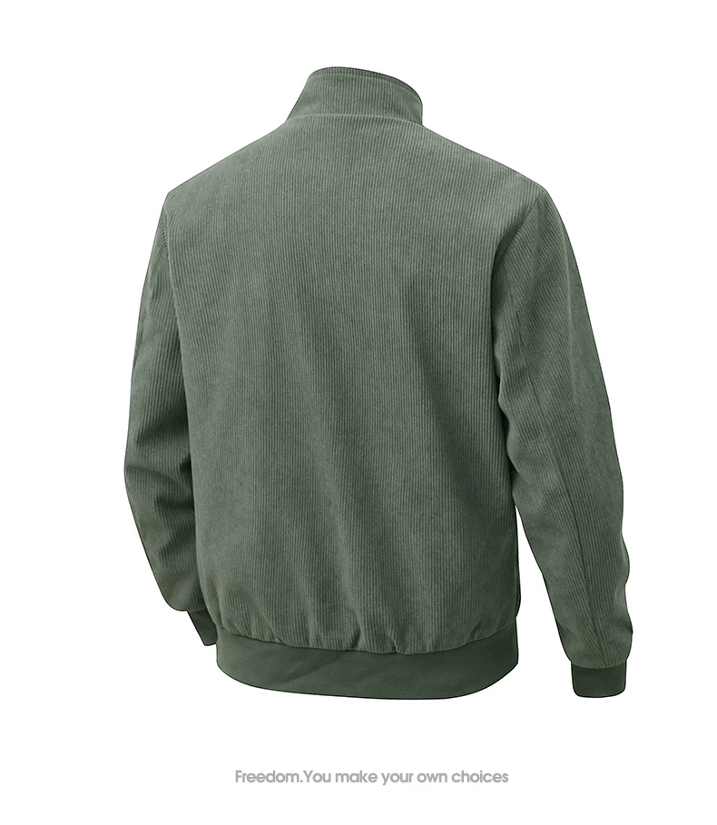 Cordjacke für Herren, Frühling/Herbst, neue amerikanische Retro-Cargojacke, Oberbekleidung, Business-Mantel für Büro, modische Winter-Freizeit- und Arbeitskleidung – Detail 12