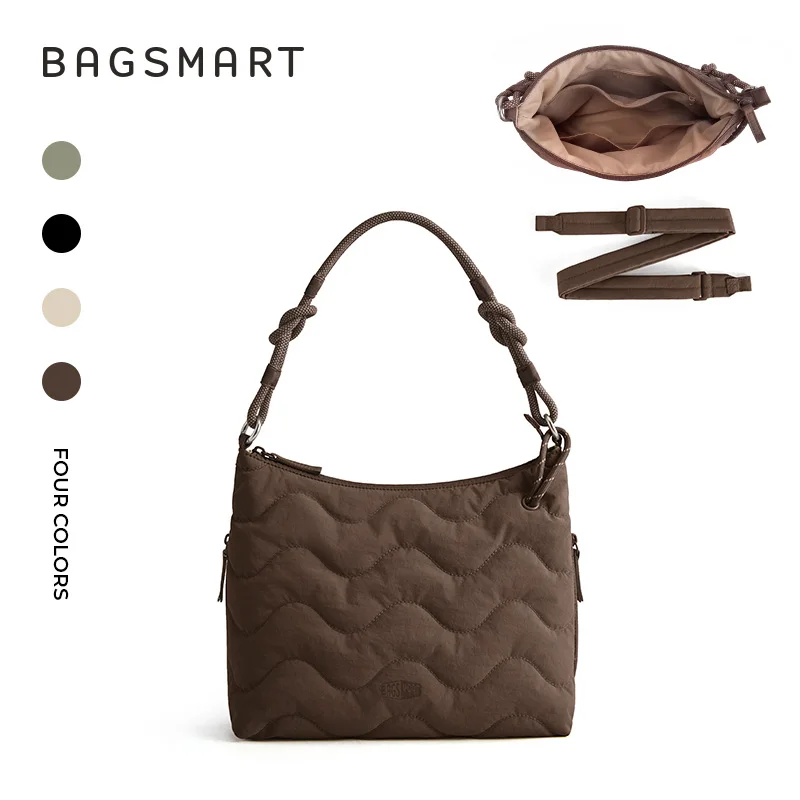 BAGSMART 15.6-Inch Laptop Tote Bag